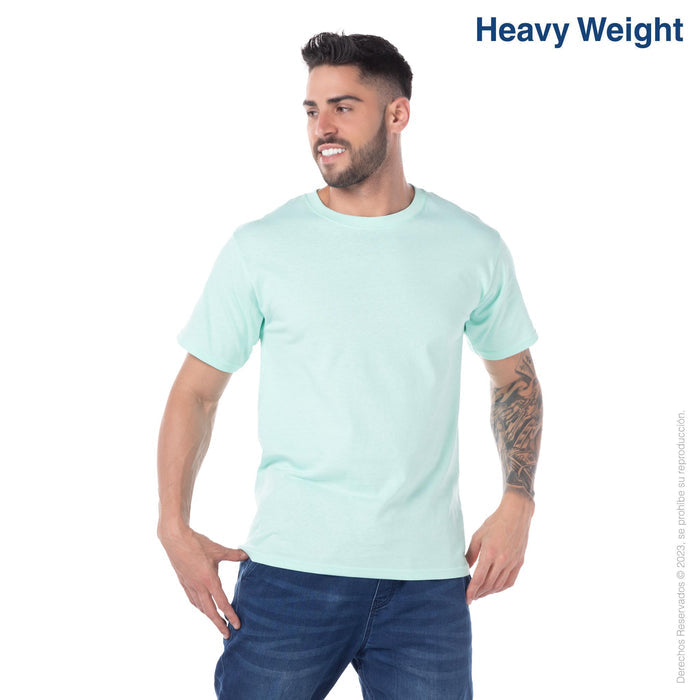 Men's Heavy Weight Crew Neck Short Sleeve T Shirt