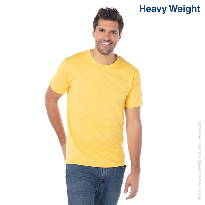 Men's Heavy Weight Crew Neck Short Sleeve T Shirt