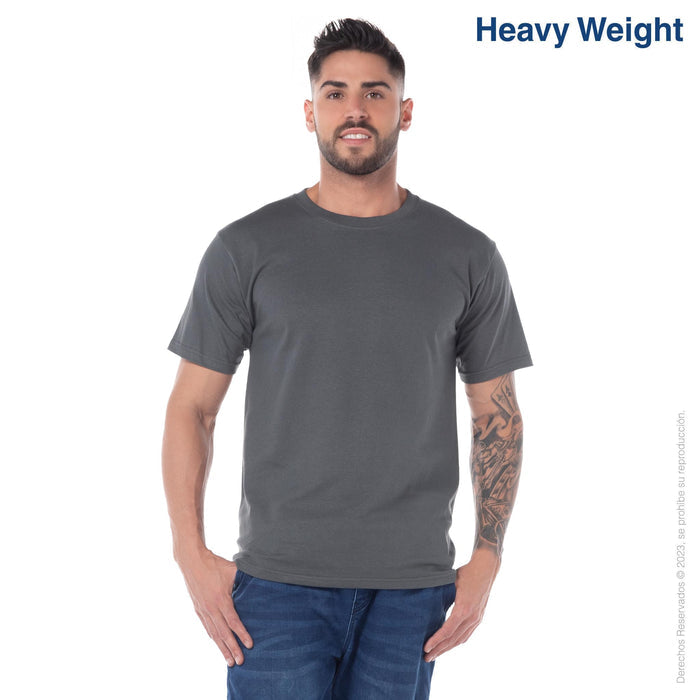 Men's Heavy Weight Crew Neck Short Sleeve T Shirt