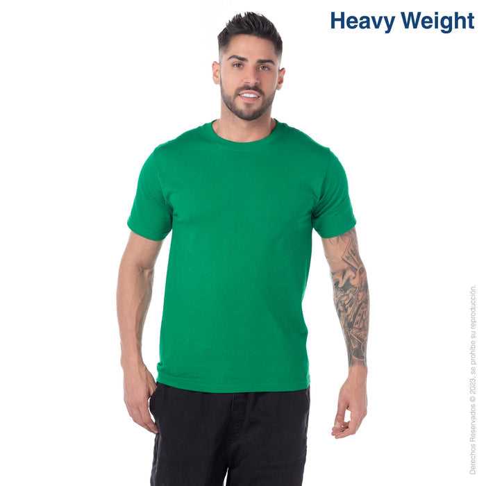 Men's Heavy Weight Crew Neck Short Sleeve T Shirt