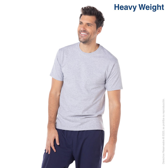 Men's Heavy Weight Crew Neck Short Sleeve T Shirt