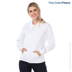 Adult’s Unisex Full Zip Hooded Sweatshirt With Kangaroo Pocket