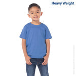 Kid’s Unisex Heavy Weight Crew Neck Short Sleeve T-Shirt