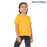 Kid’s Unisex Heavy Weight Crew Neck Short Sleeve T-Shirt